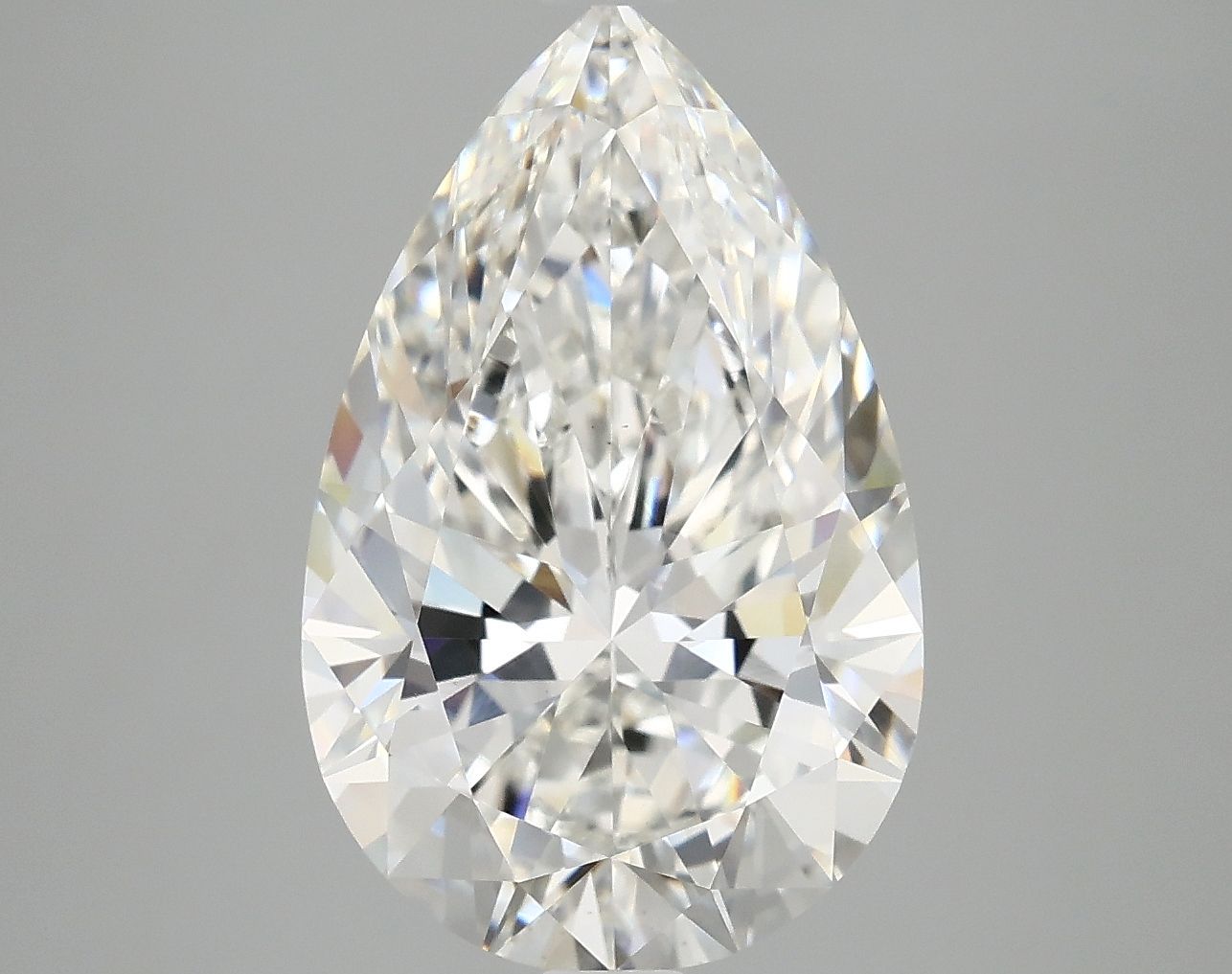 5.08 ct. pear Lab Grown Diamond front image
