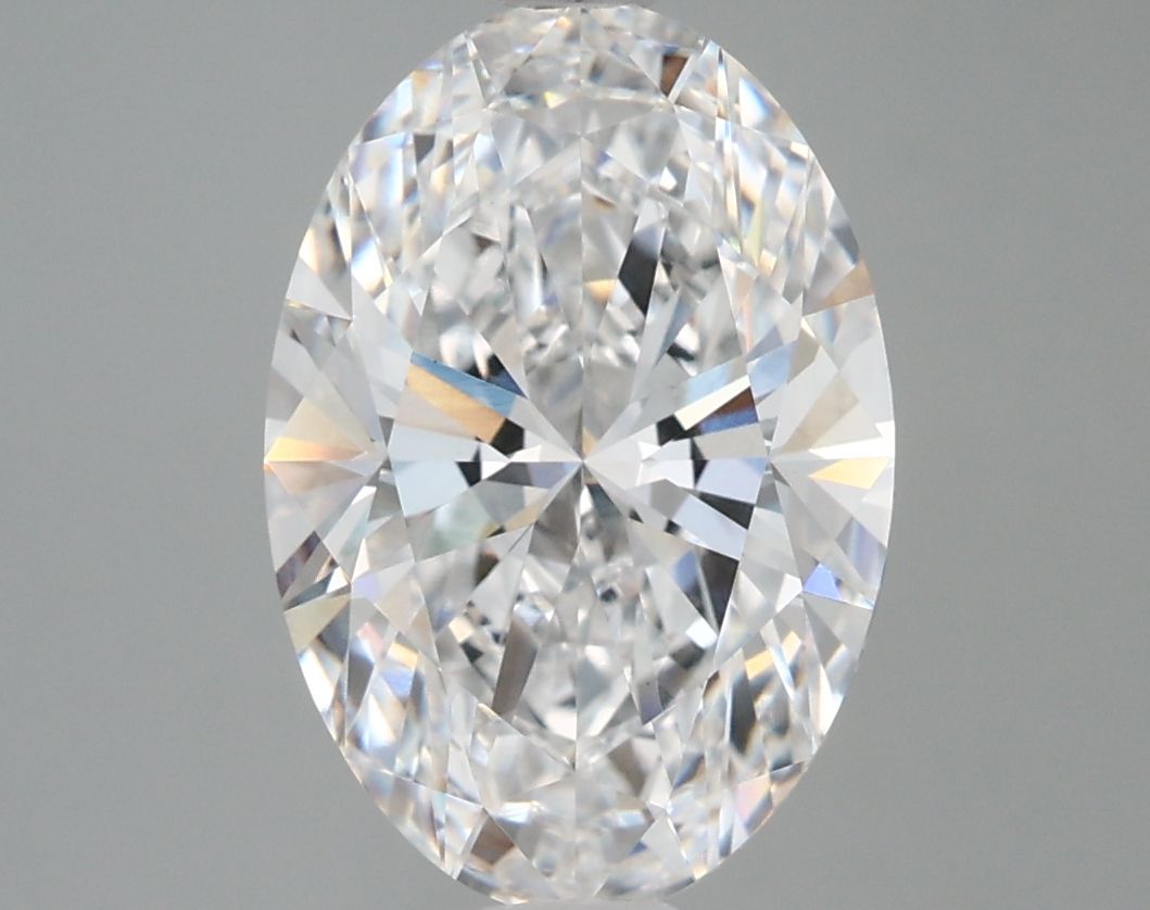 3.76 ct. oval Lab Grown Diamond front image