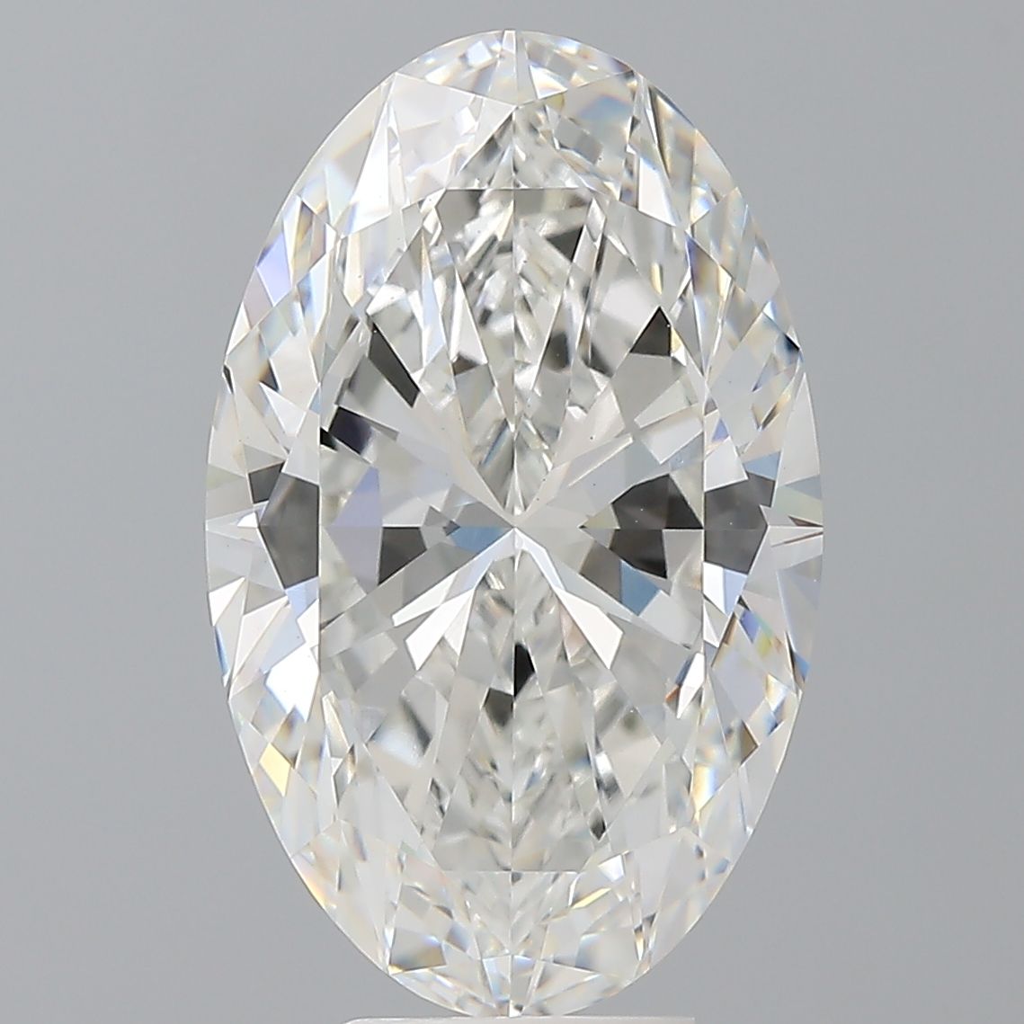 7.06 ct. oval Lab Grown Diamond front image