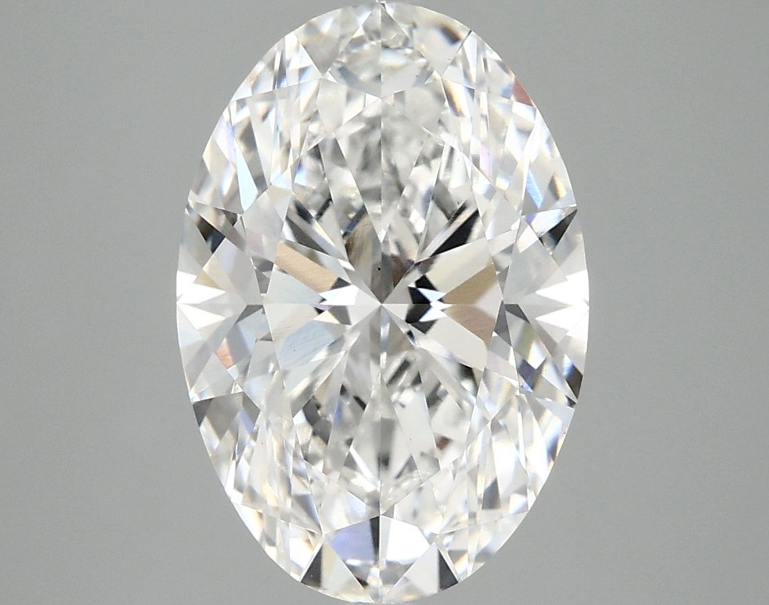 4.02 ct. oval Lab Grown Diamond front image