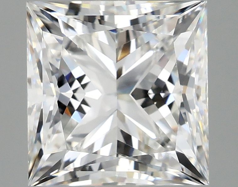 4.06 ct. princess Lab Grown Diamond front image