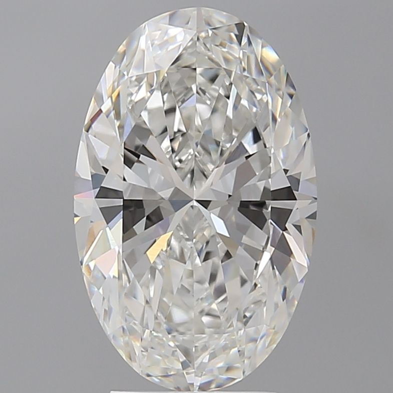4.04 ct. oval Lab Grown Diamond front image
