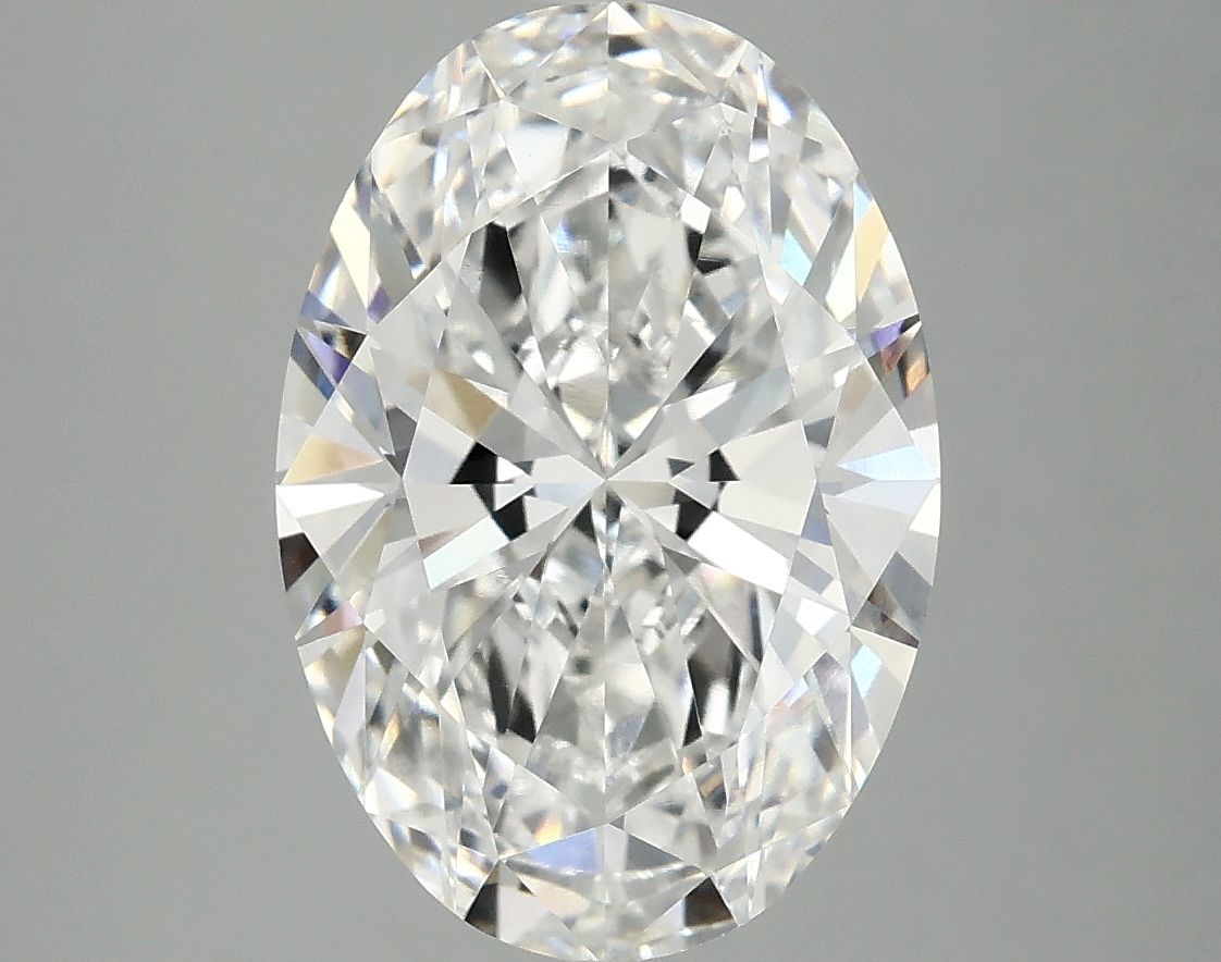 3.99 ct. oval Lab Grown Diamond front image