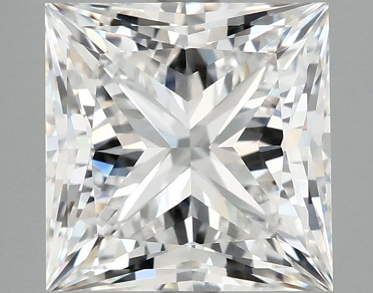 4.16 ct. princess Lab Grown Diamond front image