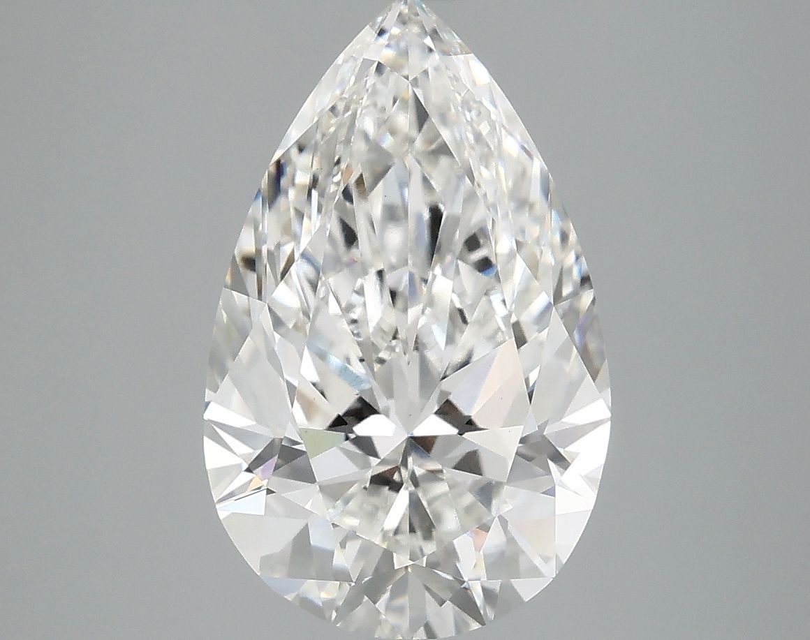 4.06 ct. pear Lab Grown Diamond front image