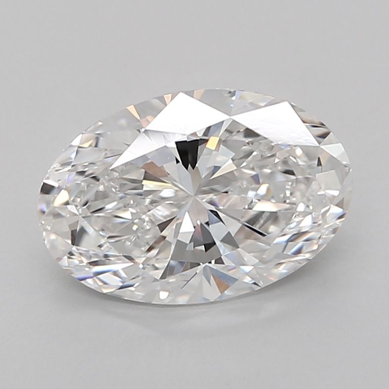 2.55 ct. oval Lab Grown Diamond front image
