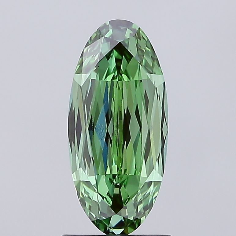 1.73 ct. oval Lab Grown Diamond front image