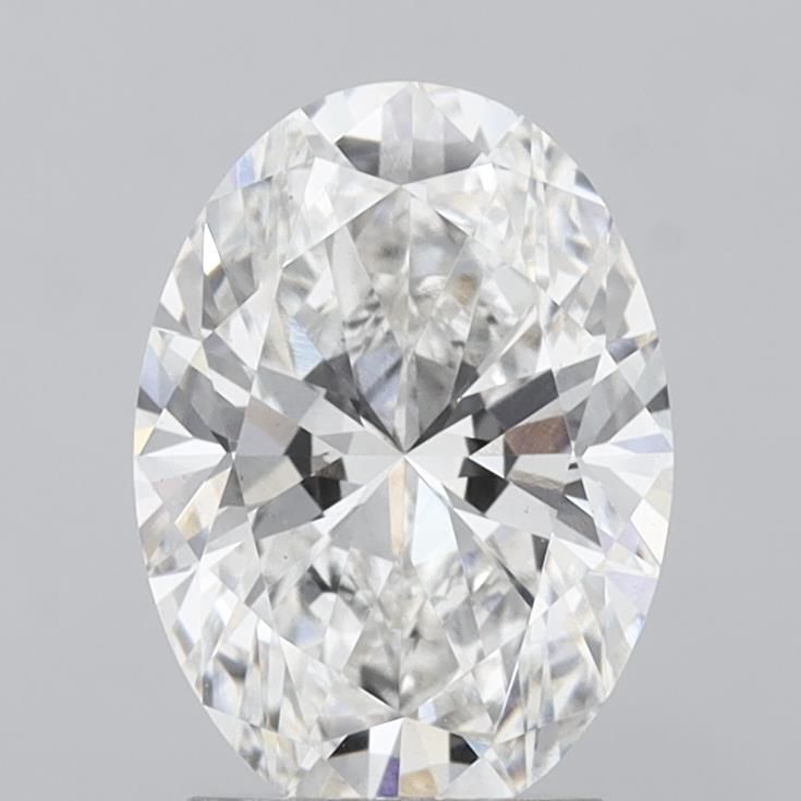 2.54 ct. oval Lab Grown Diamond front image