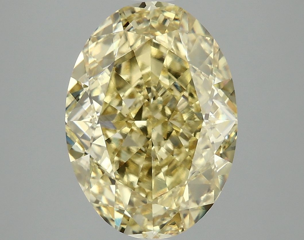 5.09 ct. oval Lab Grown Diamond front image