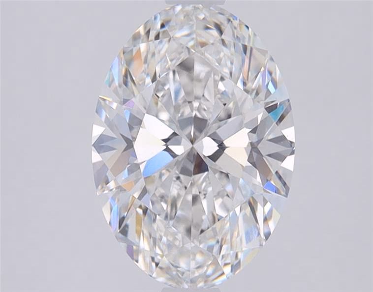 4.11 ct. oval Lab Grown Diamond front image