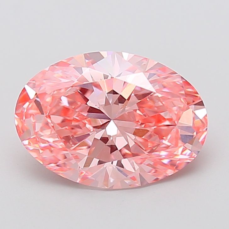 4.06 ct. oval Lab Grown Diamond front image