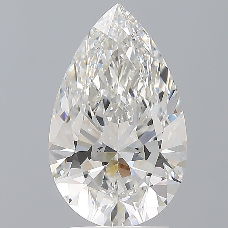 3.10 ct. pear Lab Grown Diamond front image