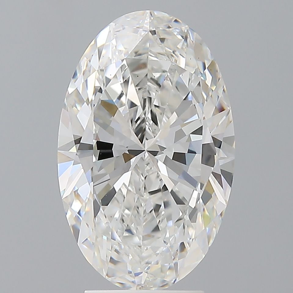 4.06 ct. oval Lab Grown Diamond front image