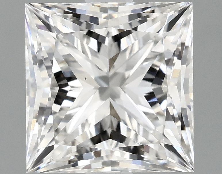 2.10 ct. princess Lab Grown Diamond front image