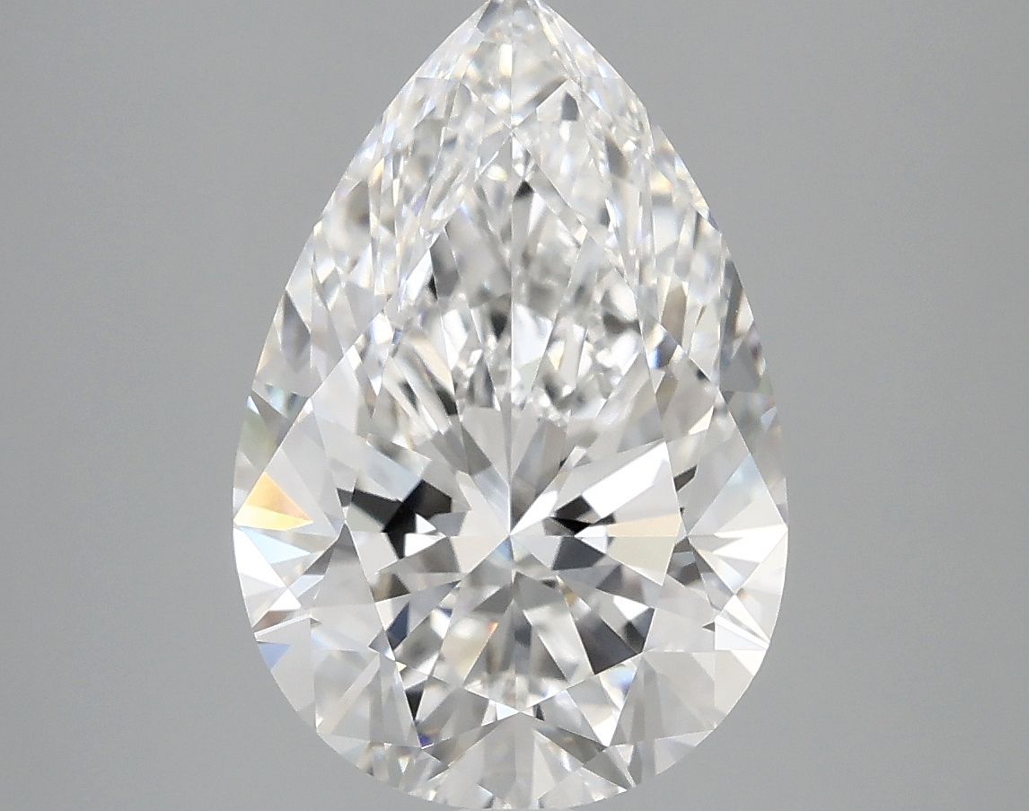3.92 ct. pear Lab Grown Diamond front image