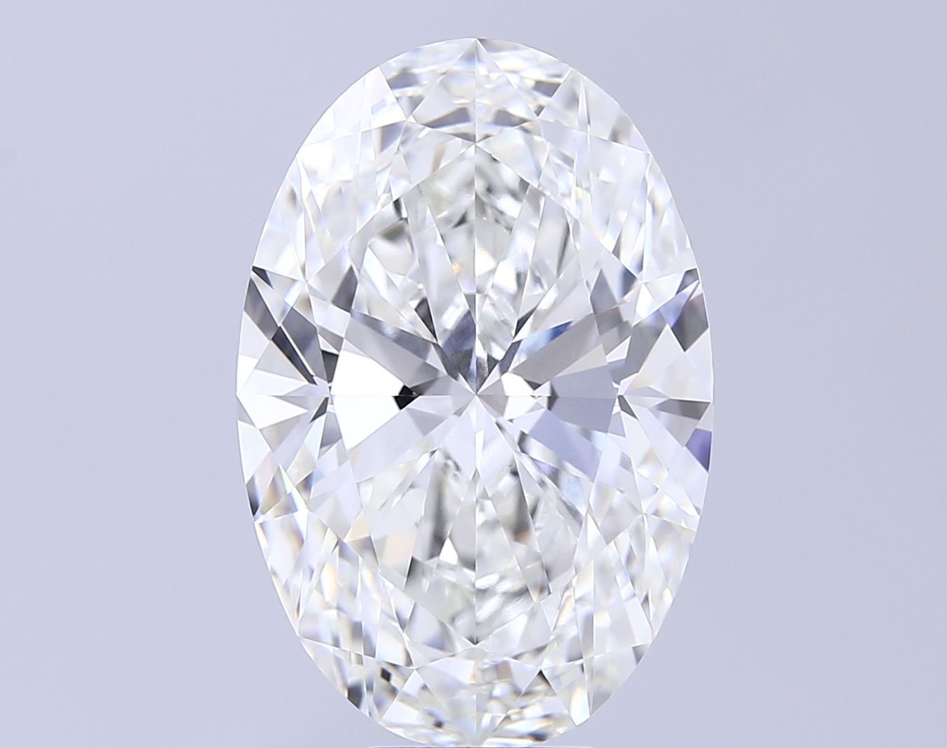 10.55 ct. oval Lab Grown Diamond front image