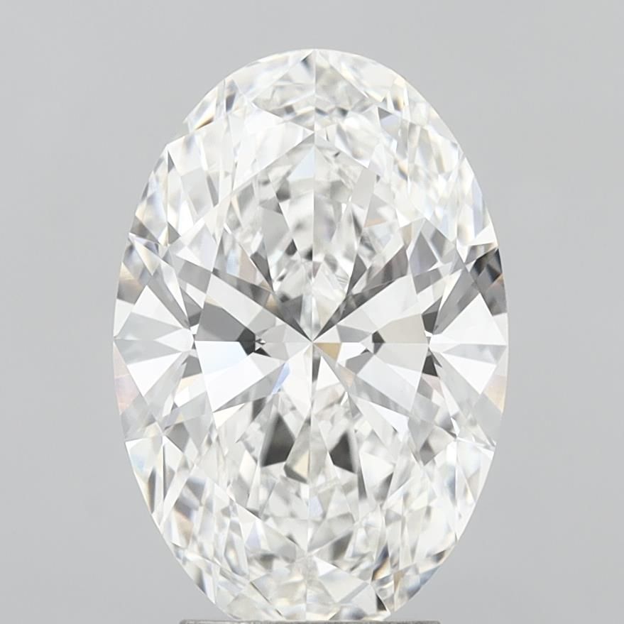 4.04 ct. oval Lab Grown Diamond front image