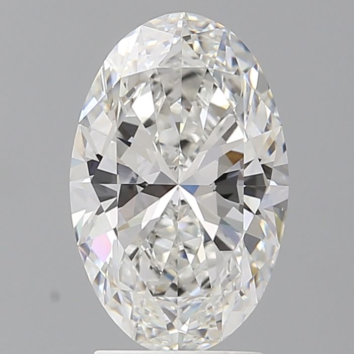 2.60 ct. oval Lab Grown Diamond front image