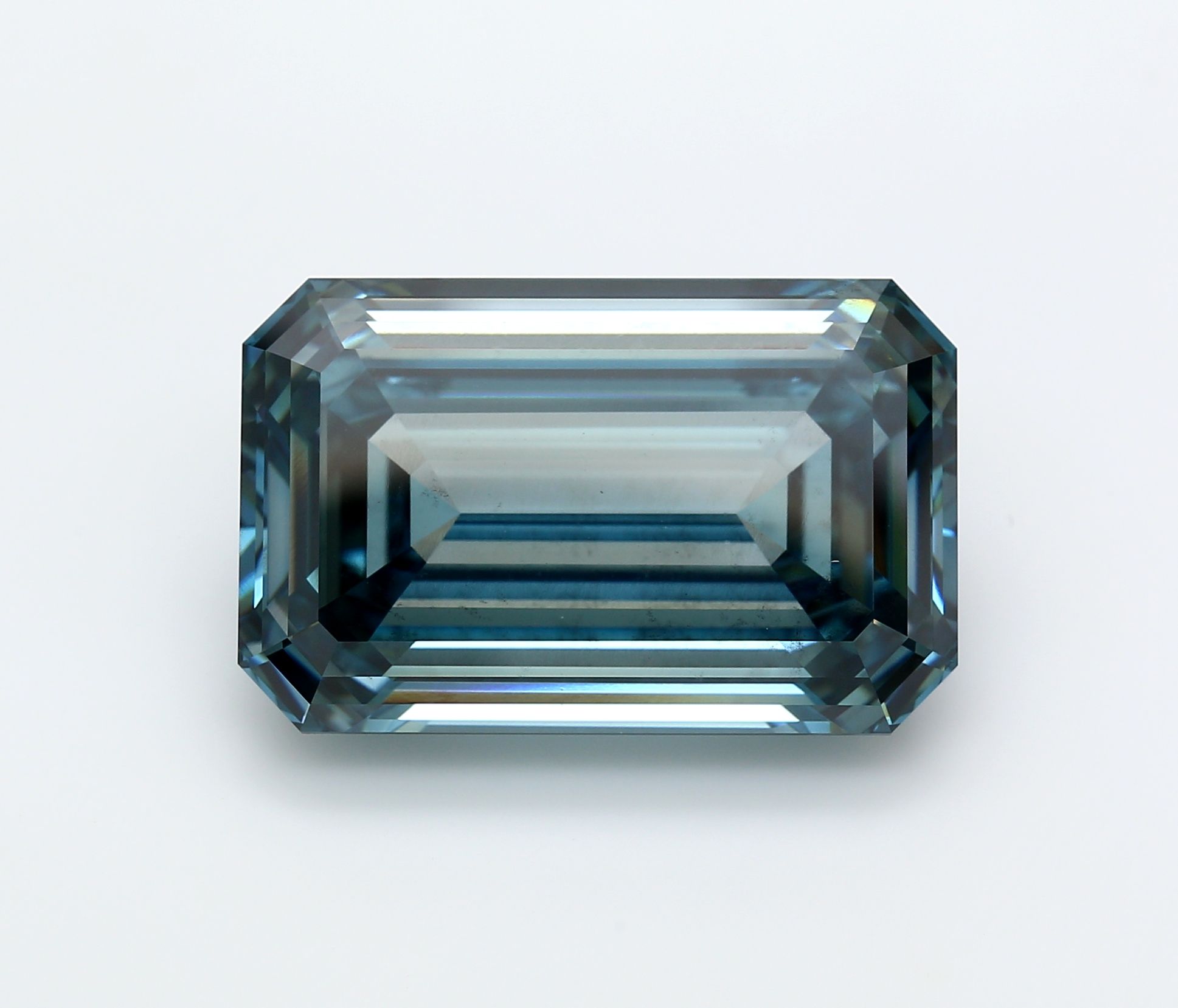 26.27 ct. emerald Lab Grown Diamond front image