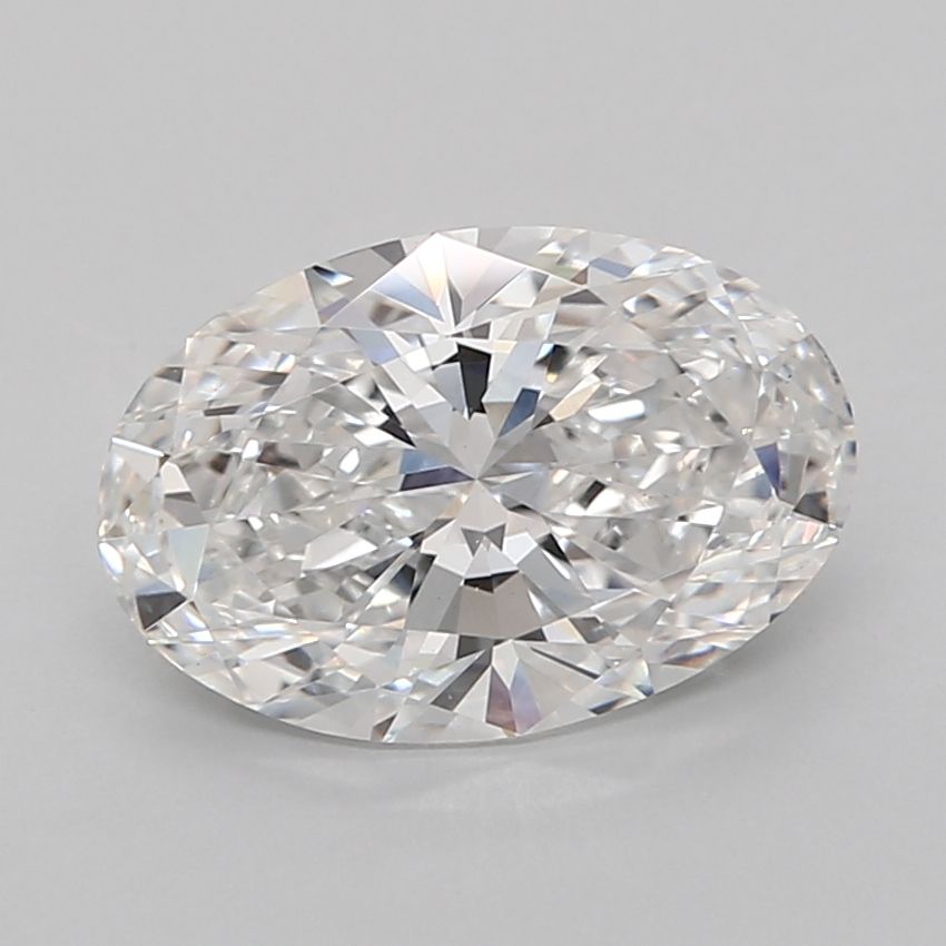 3.05 ct. oval Lab Grown Diamond front image