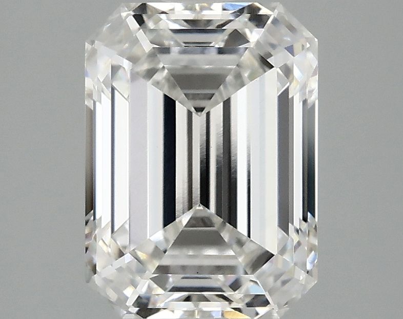 2.57 ct. emerald Lab Grown Diamond front image