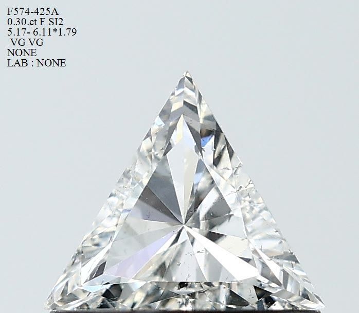 0.30ct Trilliant F SI2