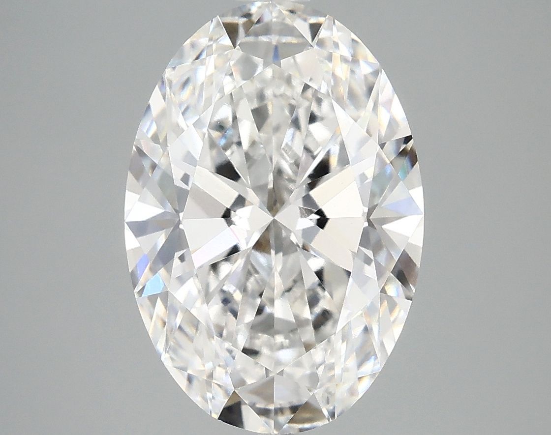 4.06 ct. oval Lab Grown Diamond front image