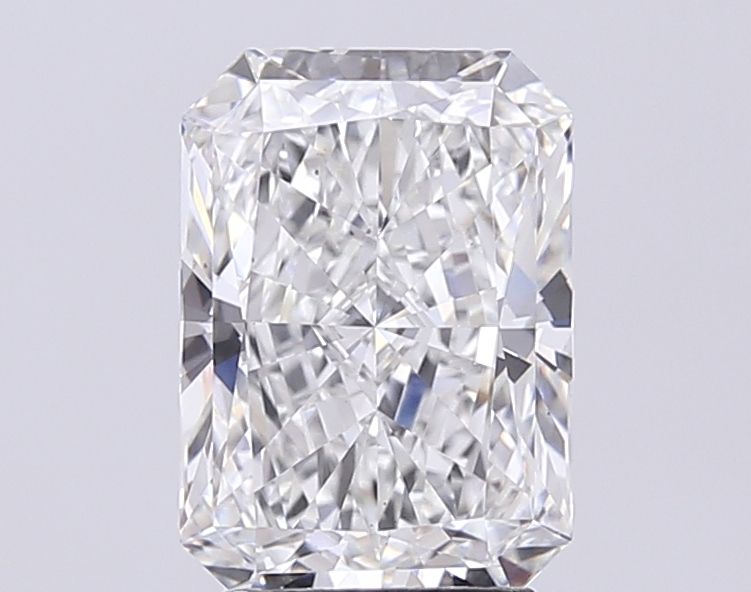 3.04 carat f VS2 EX Cut IGI radiant diamond