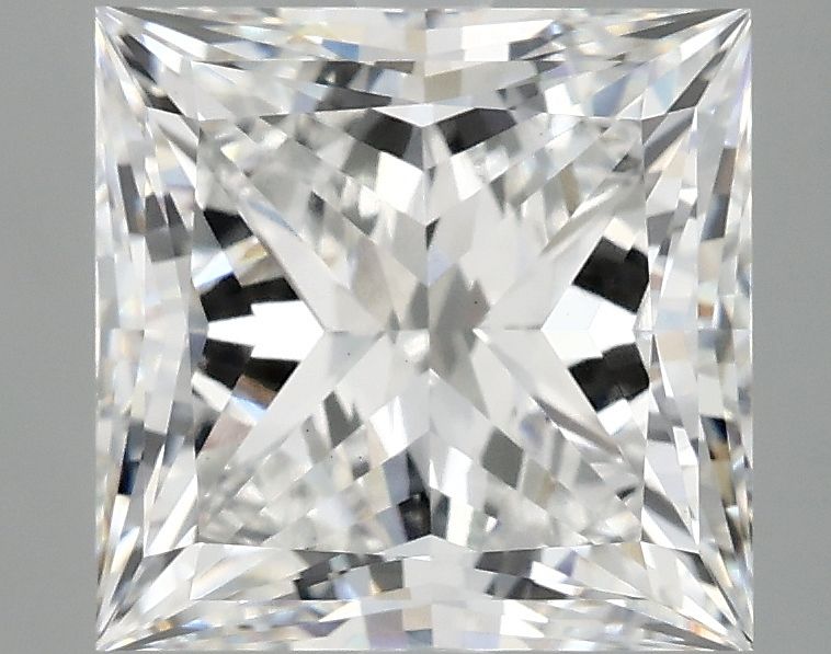 4.15 ct. princess Lab Grown Diamond front image