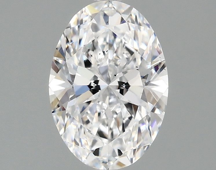 1.10 ct. oval Lab Grown Diamond front image