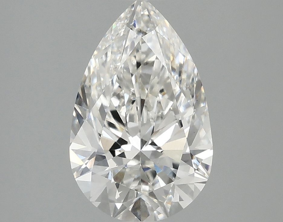2.10 ct. pear Lab Grown Diamond front image