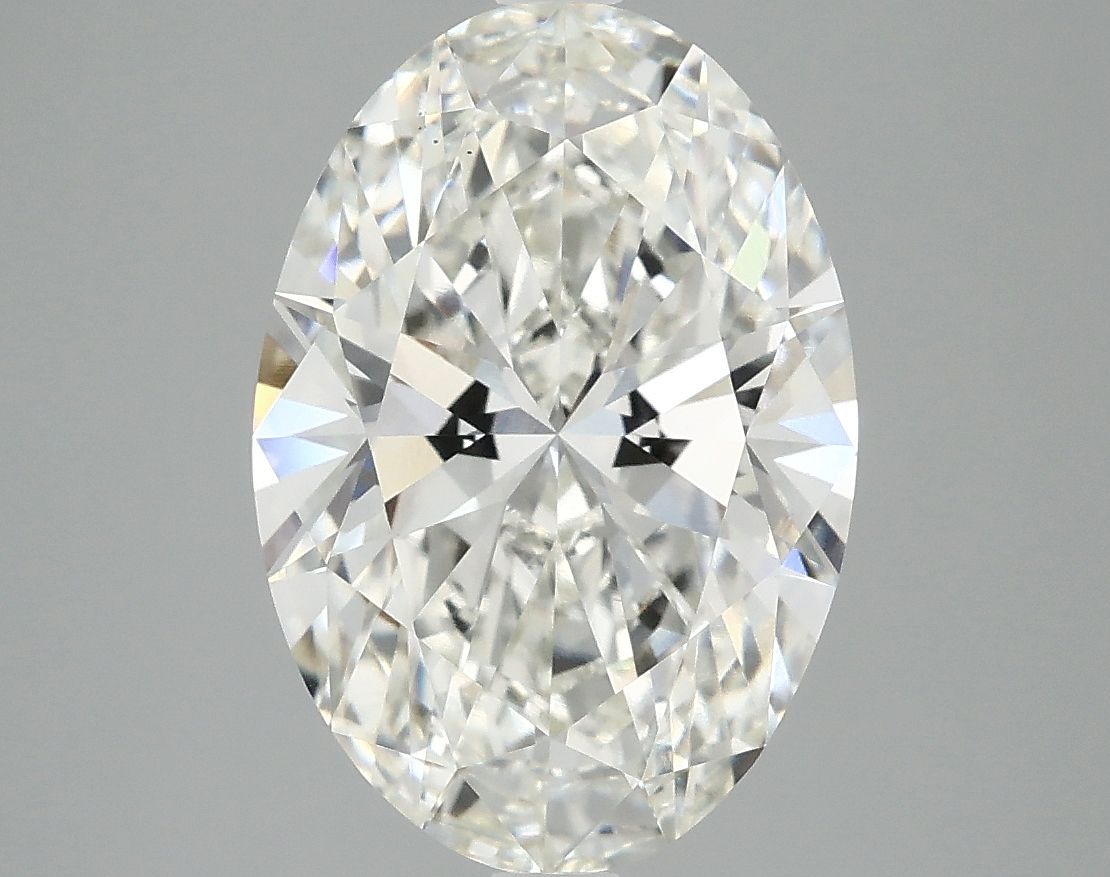 3.82 ct. oval Lab Grown Diamond front image