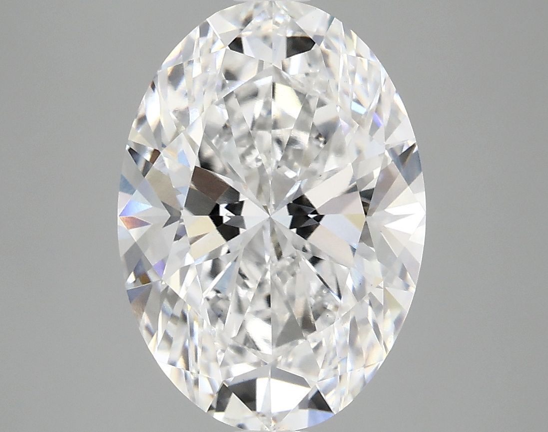 4.08 ct. oval Lab Grown Diamond front image