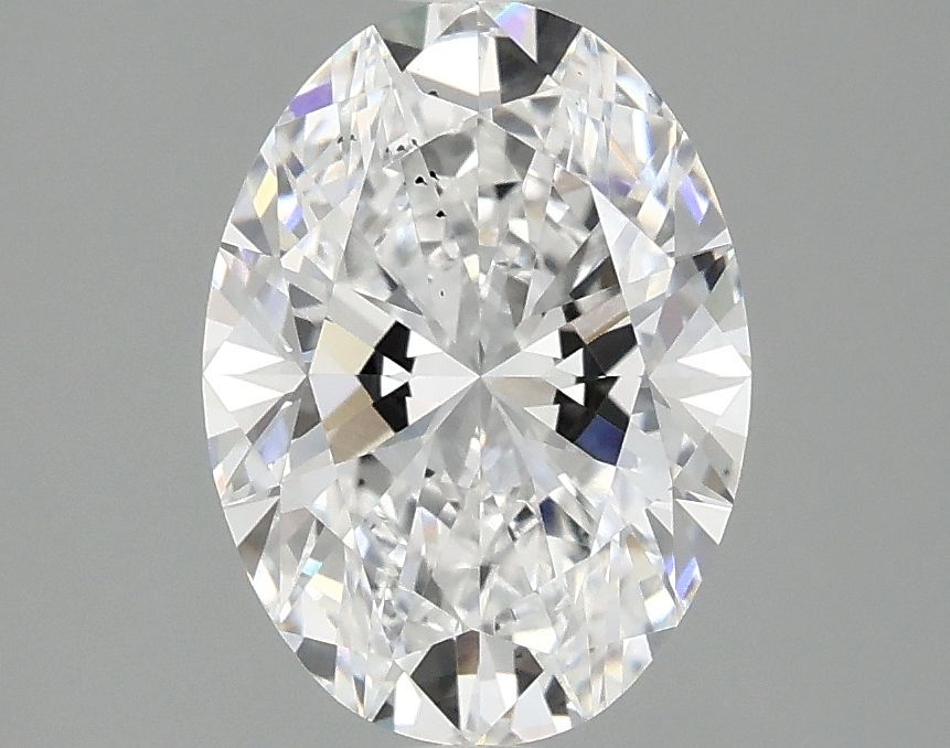 2.08 ct. oval Lab Grown Diamond front image
