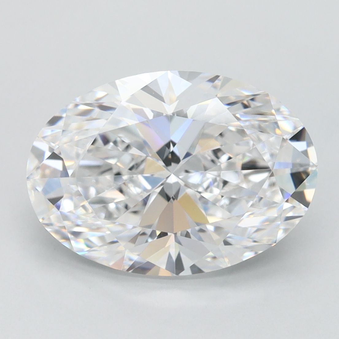3.09 ct. oval Lab Grown Diamond front image