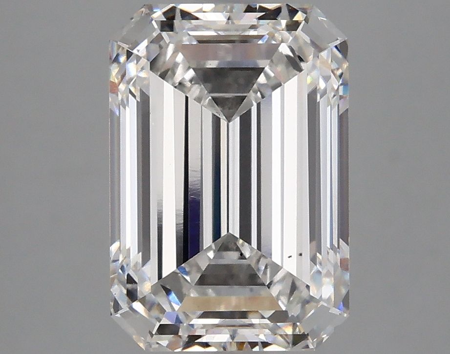 3.70 ct. emerald Lab Grown Diamond front image