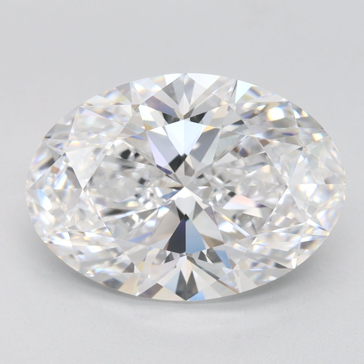 4.17 ct. oval Lab Grown Diamond front image