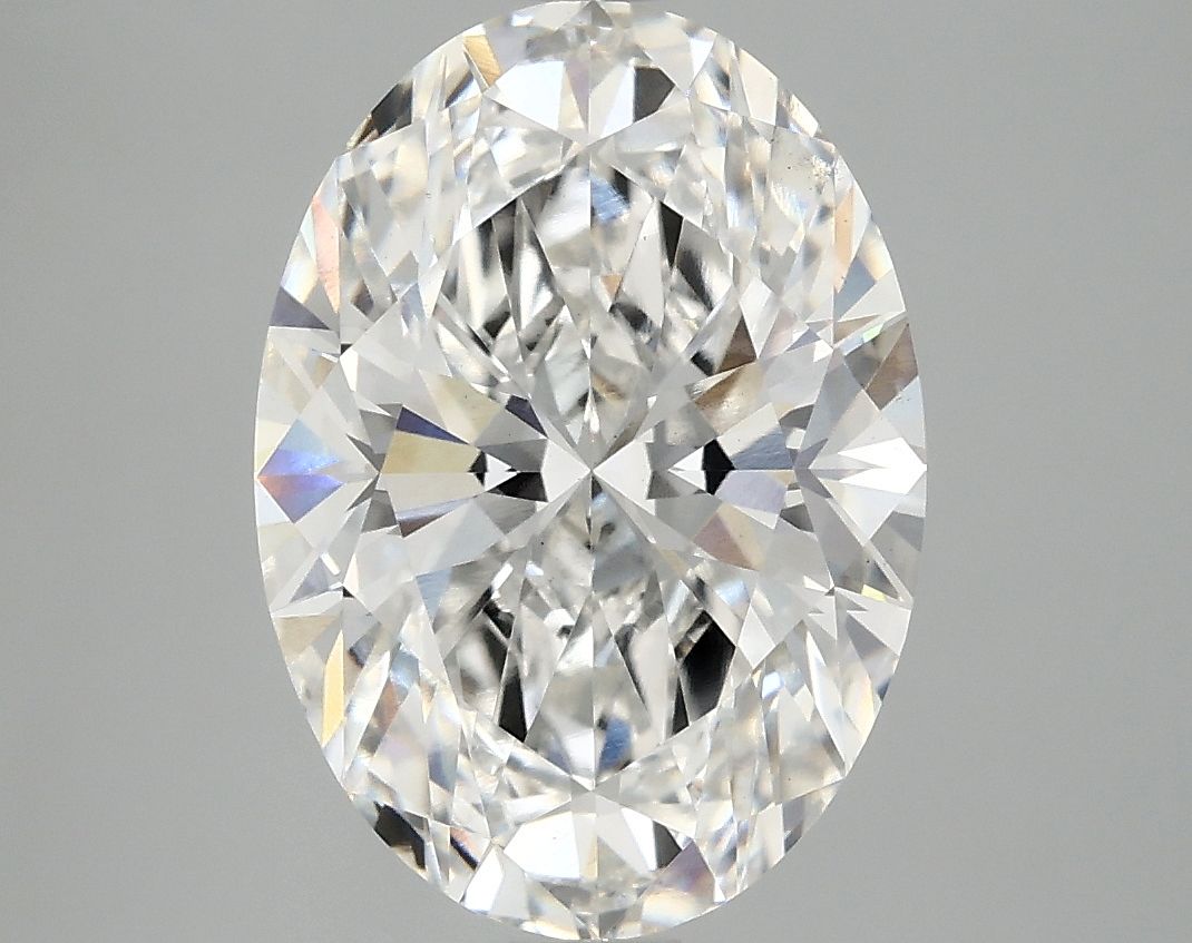 4.09 ct. oval Lab Grown Diamond front image