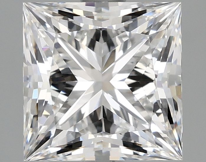 2.10 ct. princess Lab Grown Diamond front image