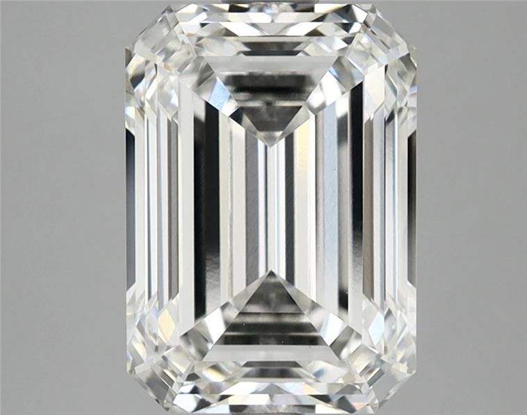 3.54 ct. emerald Lab Grown Diamond front image