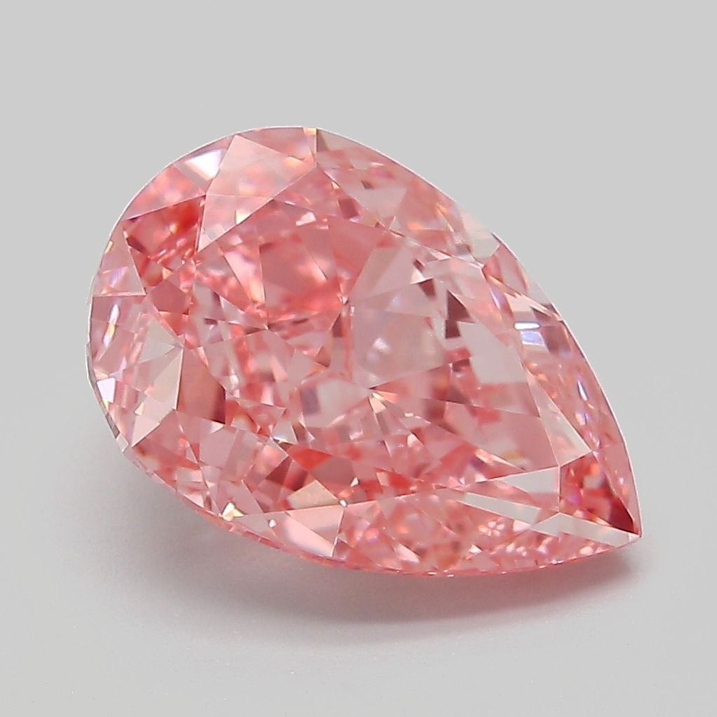 4.10 ct. pear Lab Grown Diamond front image