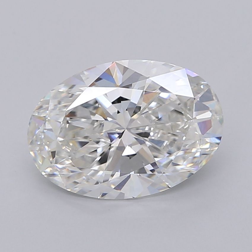 3.05 ct. oval Lab Grown Diamond front image