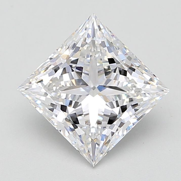 3.03 ct. princess Lab Grown Diamond front image