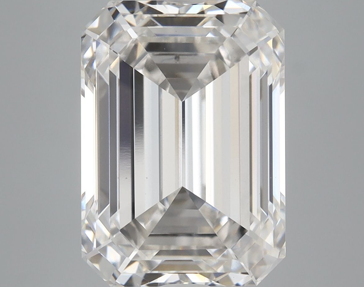 7.38 ct. emerald Lab Grown Diamond front image