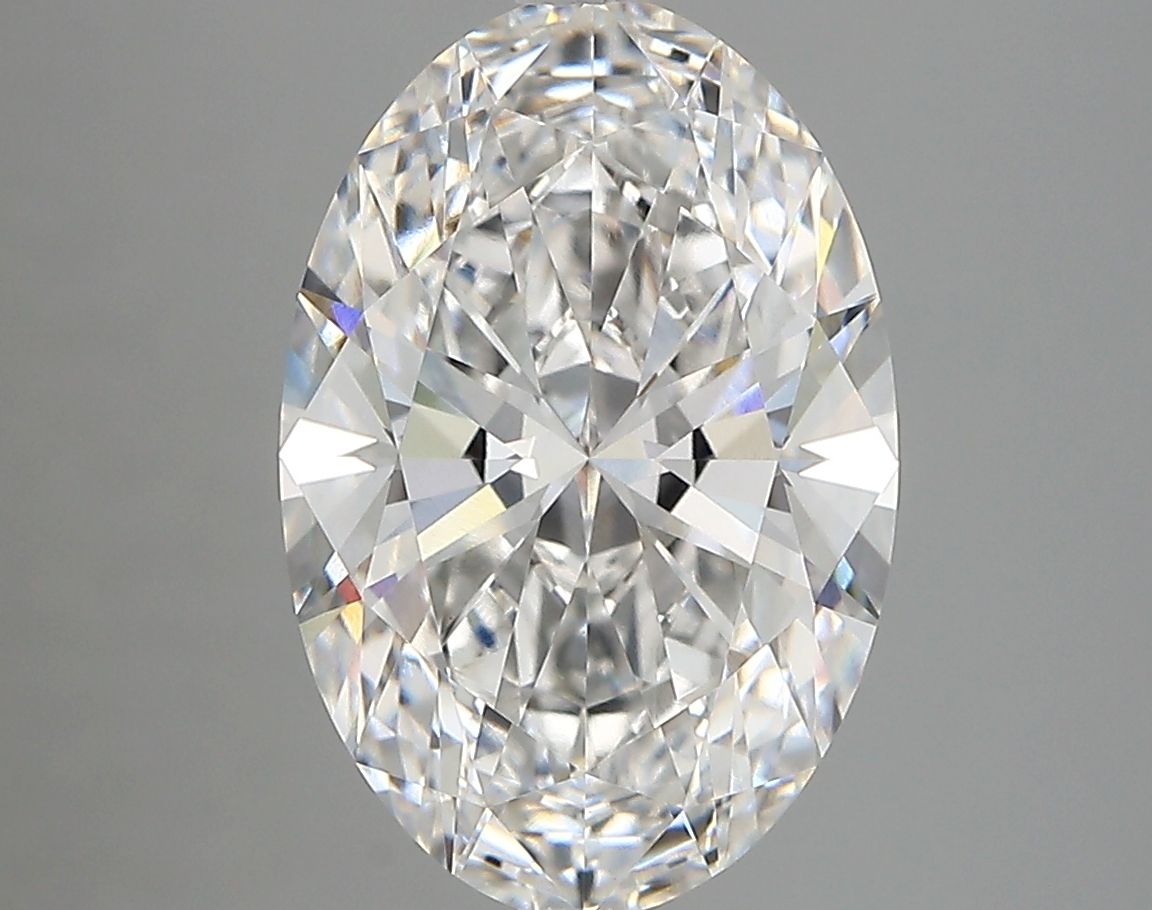 3.70 ct. oval Lab Grown Diamond front image