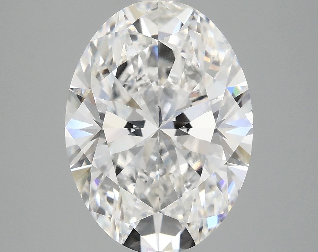 3.92 ct. oval Lab Grown Diamond front image