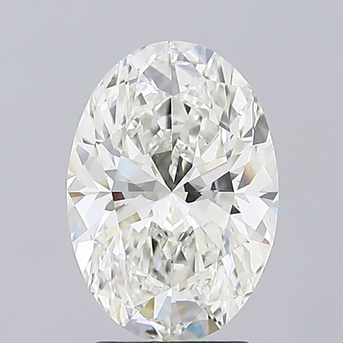 2.56 ct. oval Lab Grown Diamond front image