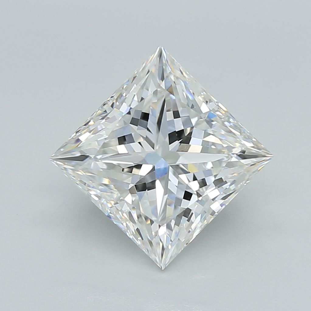 3.04 ct. princess Lab Grown Diamond front image