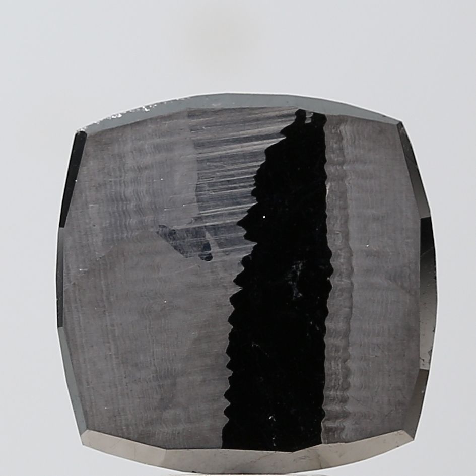 7.47 Carat Cushion brilliant Diamond Black VVS1