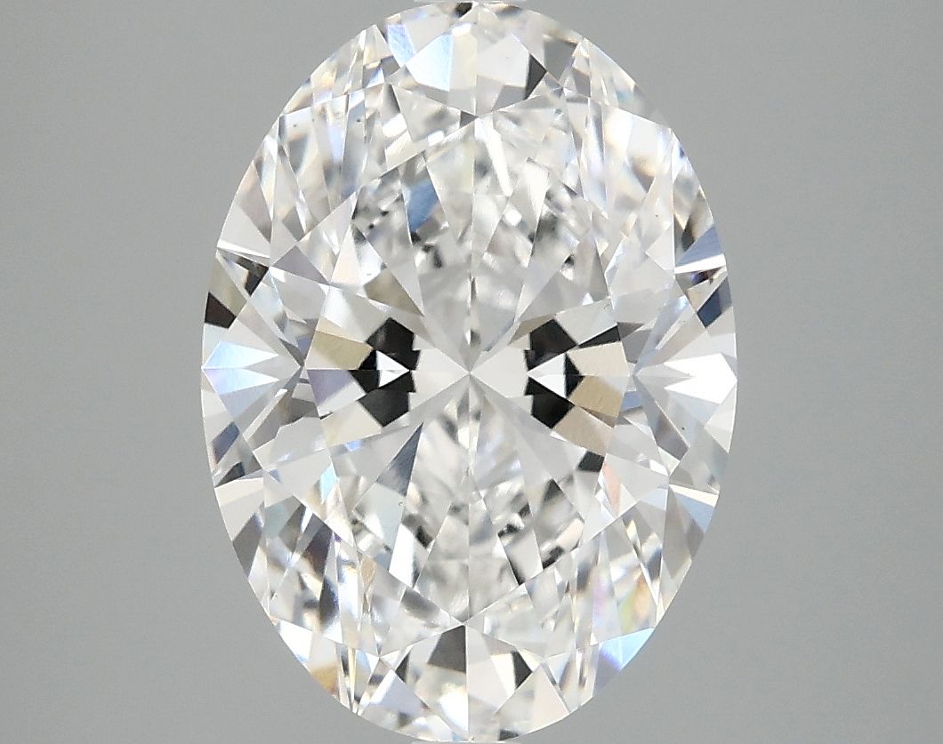 3.93 ct. oval Lab Grown Diamond front image